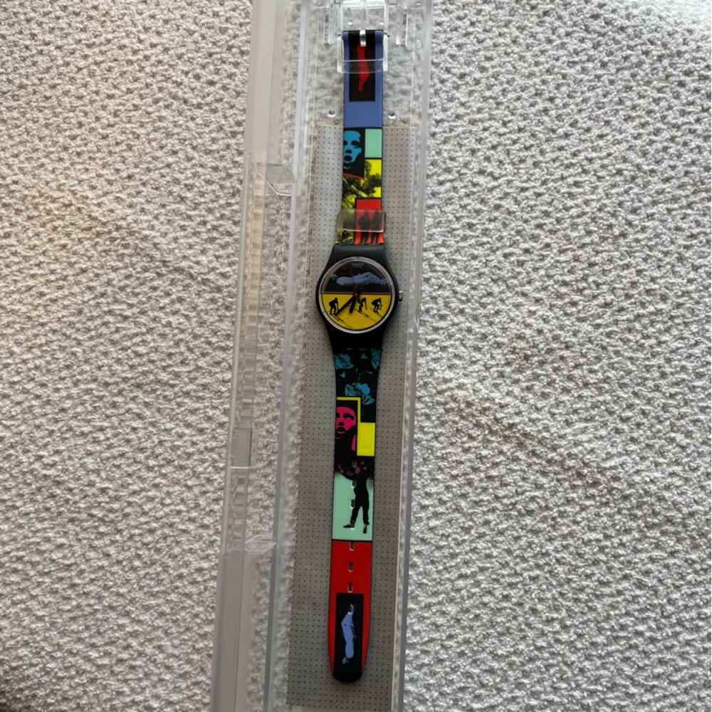 Swatch LB102 Frozen Dreams 1988 Standard Ladies Watch